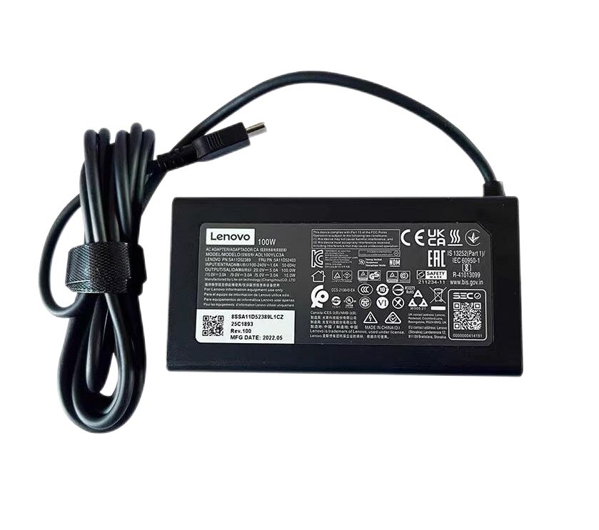 Original 100W USB-C Lenovo 5A11D52402 Netzteil + Frei Ladekabel