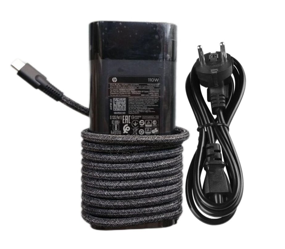 Original 110W USB-C HP Dragonfly G3 473R1AV Chargeur AC Adaptateur