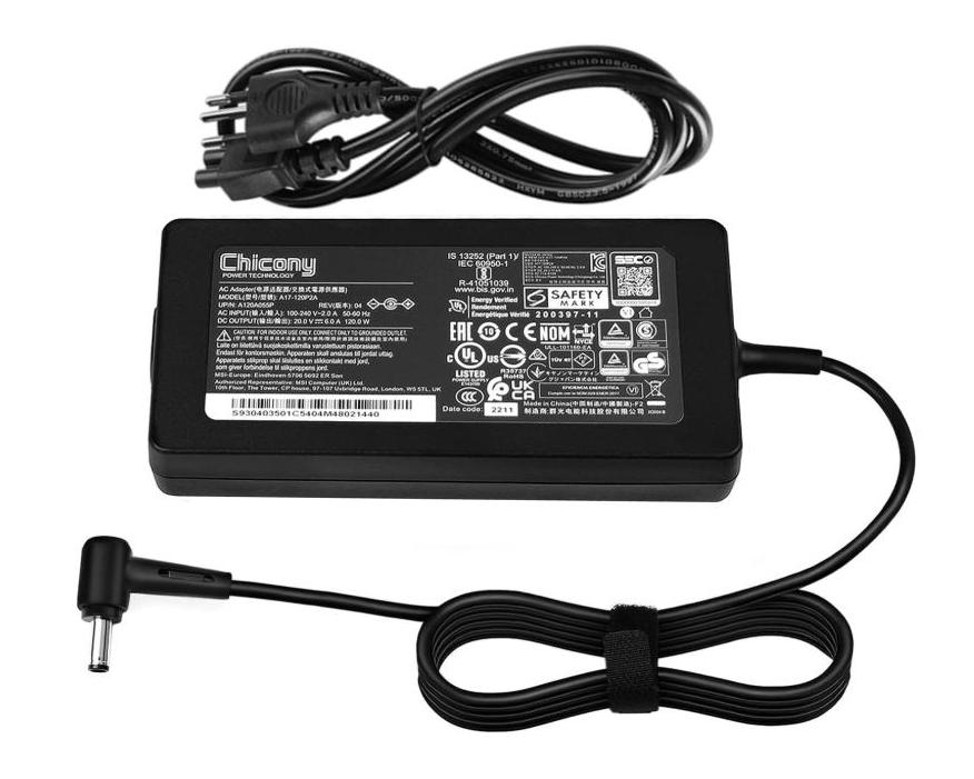 Original 20V 6A 120W Chicony A120A055P Netzteil Ladegerät + Ladekabel