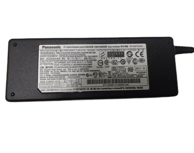 15.6V 7.05A 110W Panasonic CF-AA5713AM1 CF-AA5713AM Netzteil + Frei Ladekabel