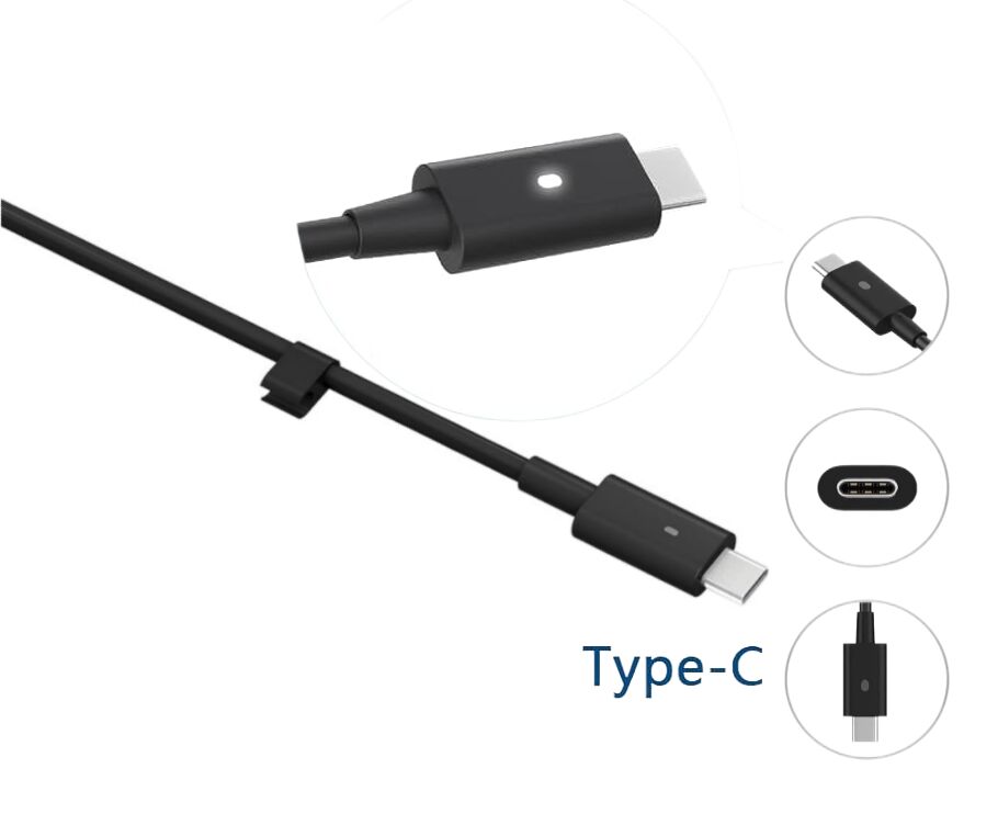 Original 165W USB-C Dell 450-BBWR Netzteil + Frei Ladekabel