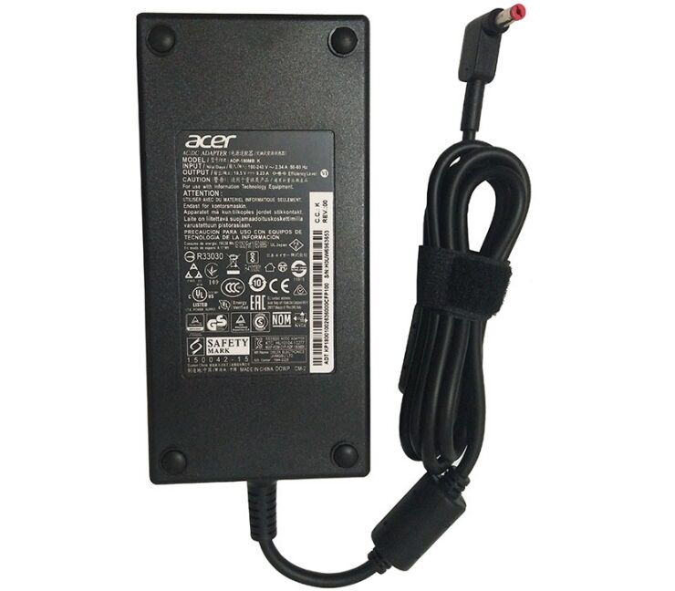 Original 180W 19.5V 9.23A Acer AK.180AP.020 Netzteil + Frei Ladekabel Original 180W 19.5V 9.23A Acer AK.180AP.020 Netzteil + Frei Ladekabel