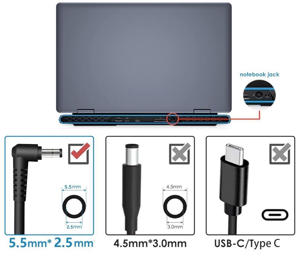 Original 20V 9A 180W Barebone GK5CP6V GK7CP6R Netzteil + Frei Ladekabel