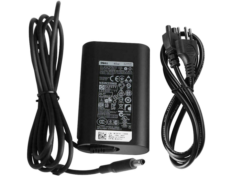 Original 45W 19.5V 2.31A Dell 00J2X9 Netzteil + Frei Ladekabel Original 45W 19.5V 2.31A Dell 00J2X9 Netzteil + Frei Ladekabel