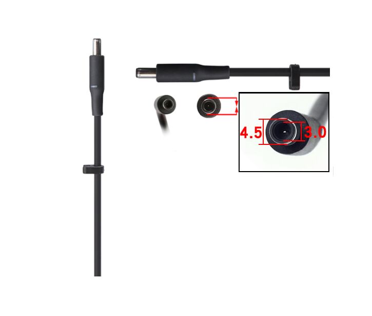 Original 45W 19.5V 2.31A Dell 03RGOT Netzteil + Frei Ladekabel