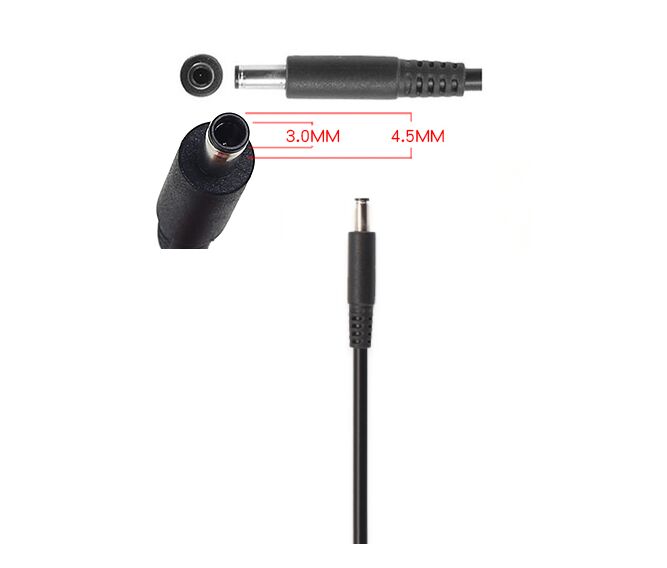 Original 65W 19.5V 3.34A Dell 08D3F Netzteil + Frei Ladekabel