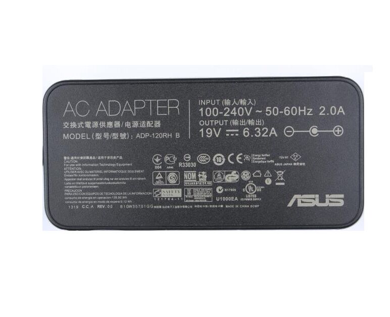 120W Ersatz für Asus 0302A19120 Netzteil + Frei Ladekabel