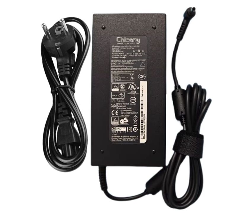 Original 20V 10A 200W Chicony A21-200P2B Chargeur AC Adaptateur