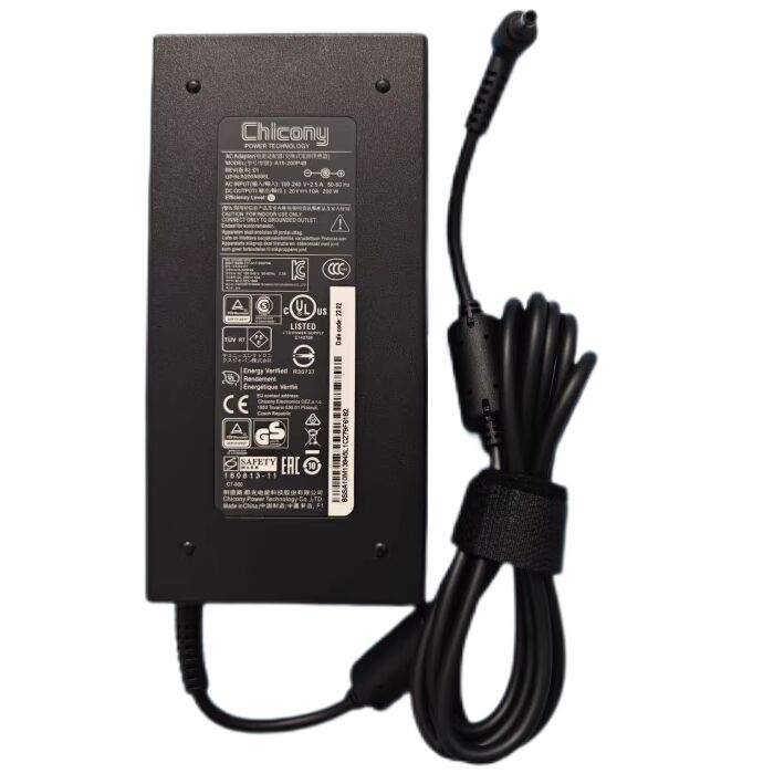 Original 20V 10A 200W Chicony A21-200P2B Chargeur AC Adaptateur