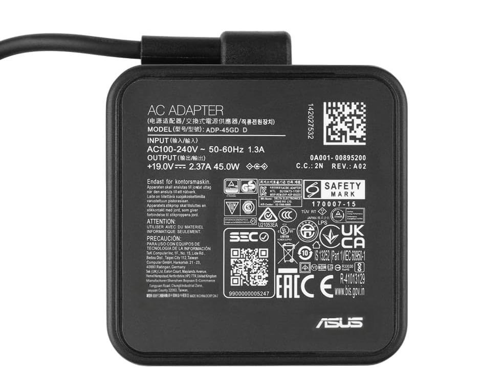 Original 19V 2.37A 45W Asus 0A001-00031400 Chargeur AC Adaptateur