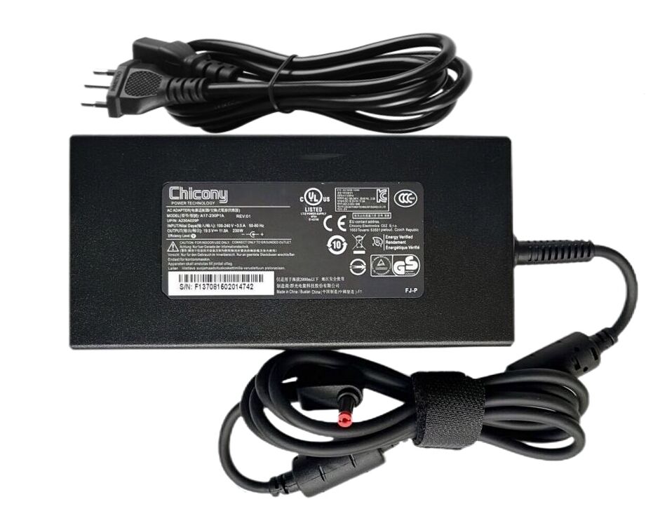 Original 19.5V 11.8A 230W 230W Acer Predator PT315-53-70RT Netzteil + Frei Ladekabel Original 19.5V 11.8A 230W 230W Acer Predator PT315-53-70RT Netzteil + Frei Ladekabel