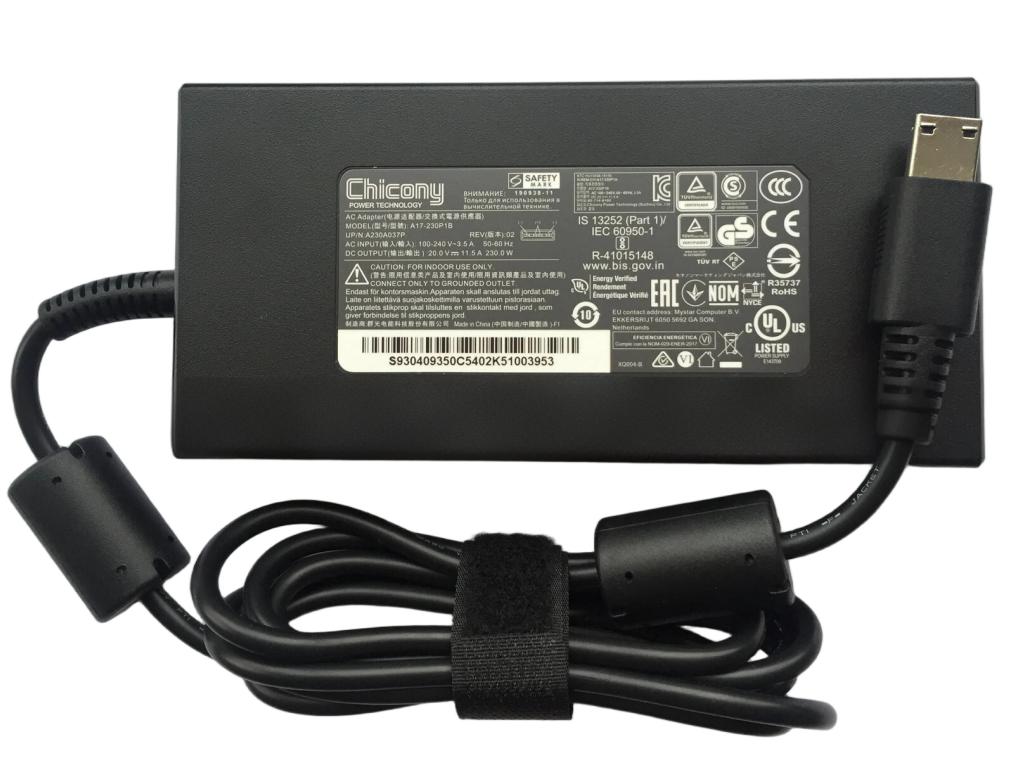 Original 20V 11.5A 230W MSI Delta 1541XP-108 Netzteil Ladegerät + Ladekabel