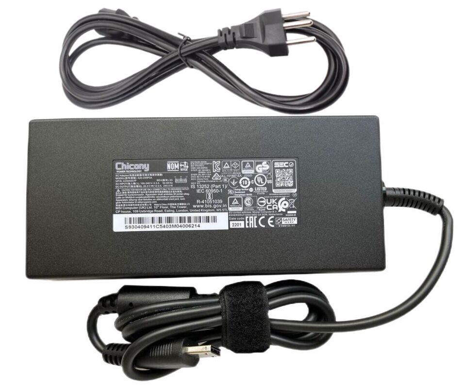 Original 20V 12A 240W Chicony A20-240P2A Netzteil + Frei Ladekabel