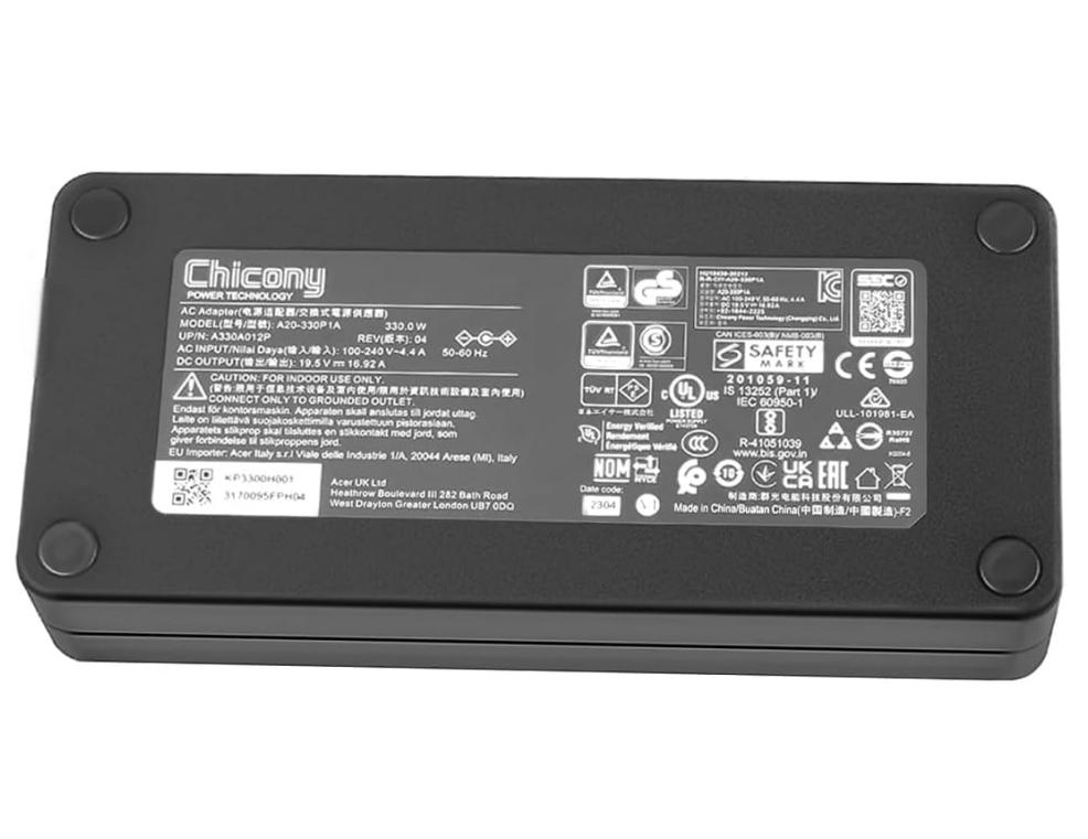 Original 19.5V 16.92A 330W 5.5mm*1.7mm Delta DA330PM111 Netzteil + Ladekabel