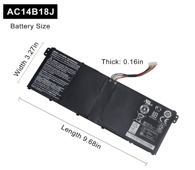 3220mAh 36Wh Akku Ersatz für Acer 3ICP5/57/81