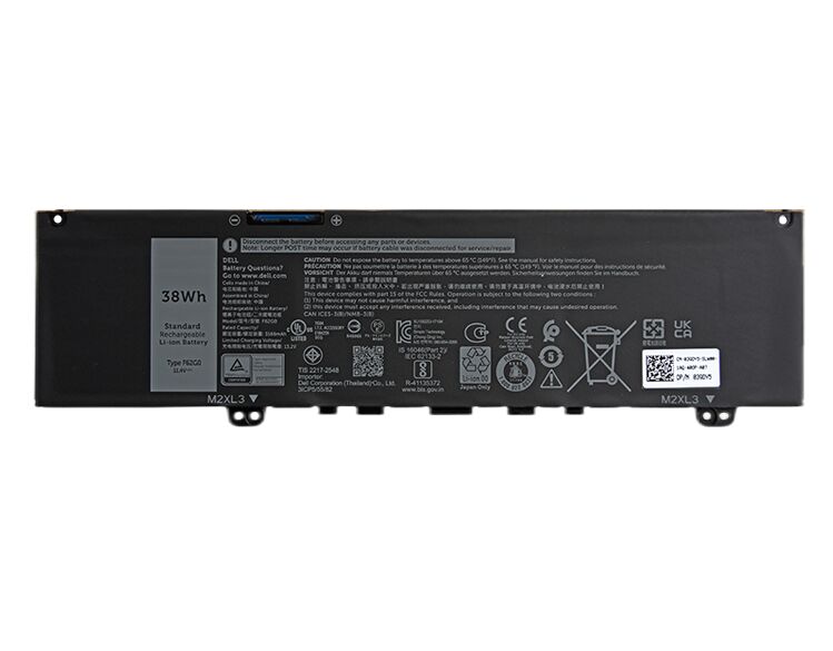 3166mAh 38Wh Akku Ersatz für Dell F62G0 0F62G0 3166mAh 38Wh Akku Ersatz für Dell F62G0 0F62G0