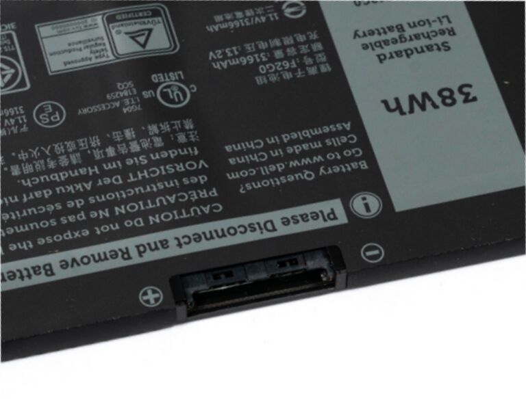 3166mAh 38Wh Akku Ersatz für Dell Inspiron 13 7370-1733