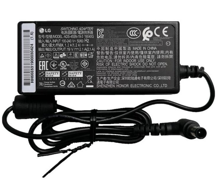 Original 19V 2.1A 40W LG 19040GPK Netzteil + Frei Ladekabel