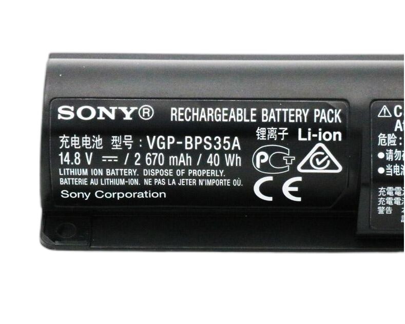 Original 40Wh 2670mAh Akku für Sony Vaio Fit 14E SVF1532NSN