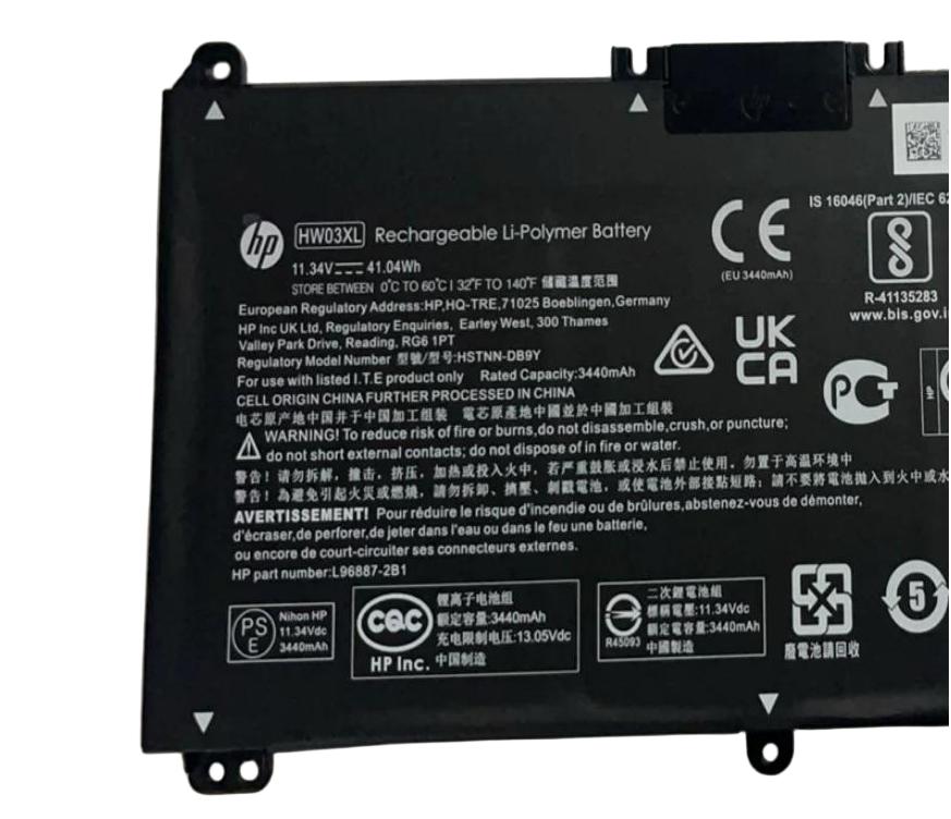 Original 3440mAh 41.04Wh Akku für HP 17-cn 17t-cn000 17-cn0097nr