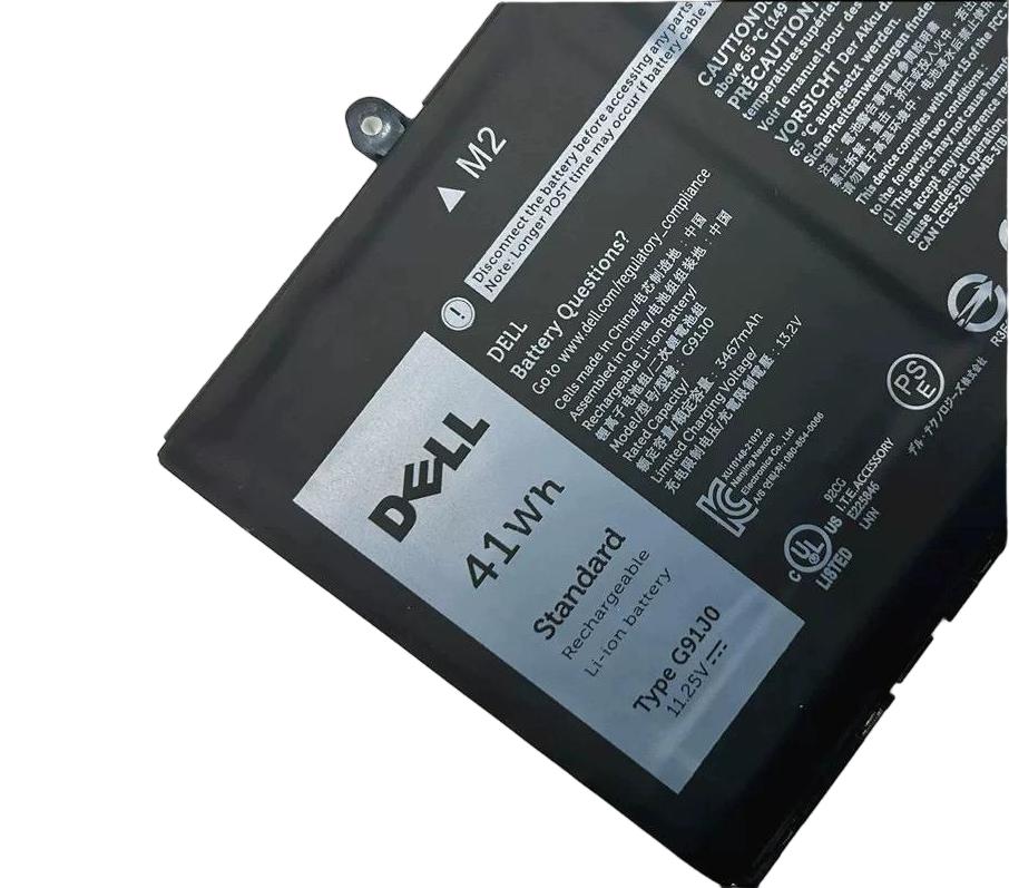 Original 4 Zellen 3640mAh 41Wh Dell 16 DC16250 Akku