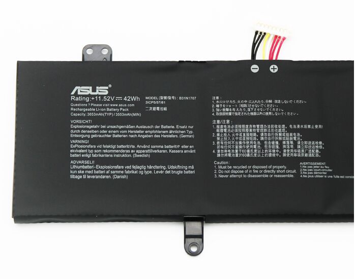 Original 3 Zellen 3630mAh 42Wh Akku für Asus 0B200-02710000