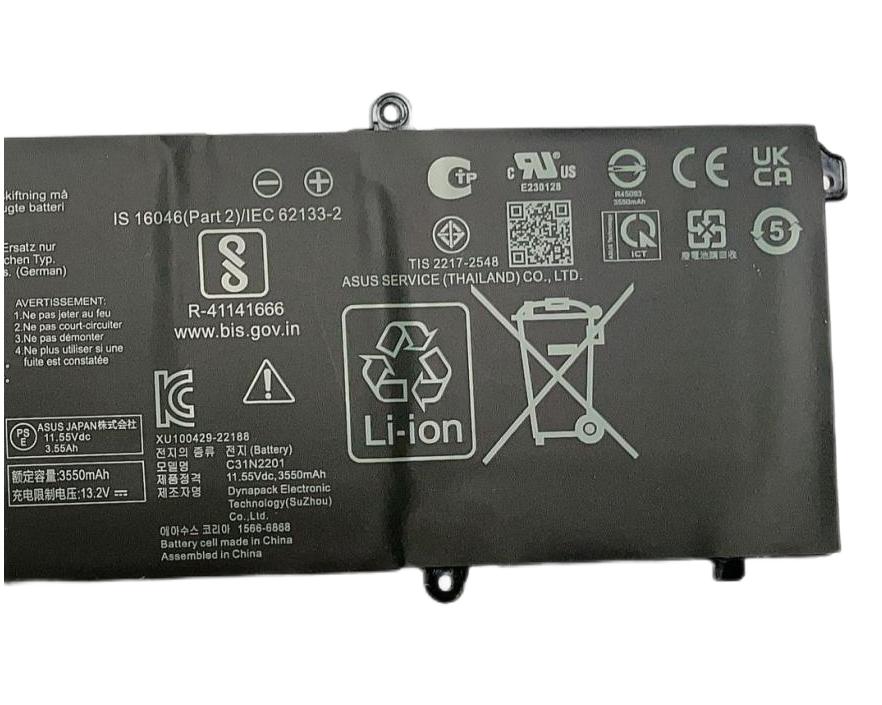 Original 3640mAh 42Wh Asus 0B200-04260000 Akku