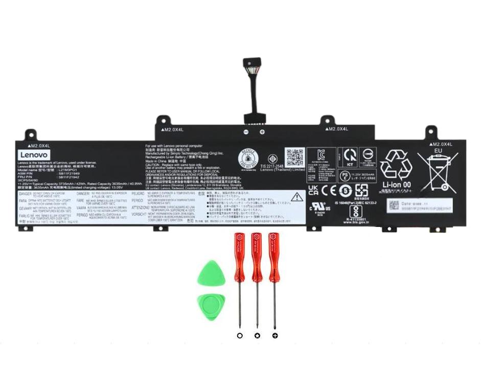 Original 3735mAh 42Wh Lenovo 5B11F21940 5B11F21942 5B11F21943 Batterie Original 3735mAh 42Wh Lenovo 5B11F21940 5B11F21942 5B11F21943 Batterie
