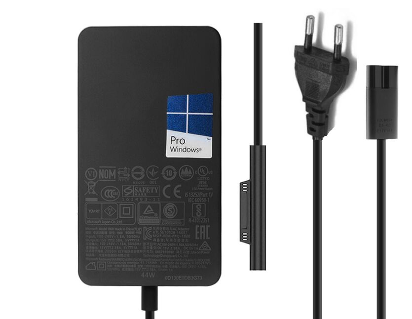 15V 2.58A 44W Microsoft Surface book 1800 Netzteil + Frei Ladekabel