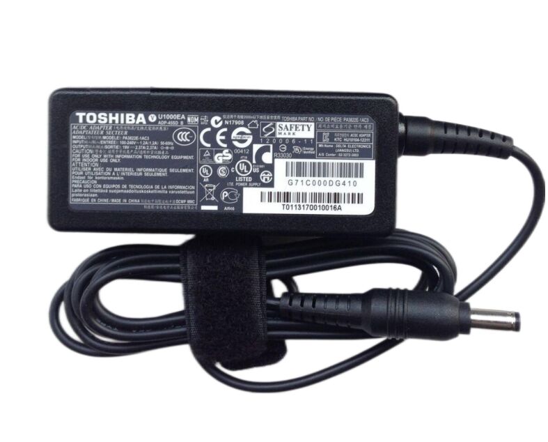 Original 45W 19V 2.37A Toshiba AD9048 Netzteil + Frei Ladekabel
