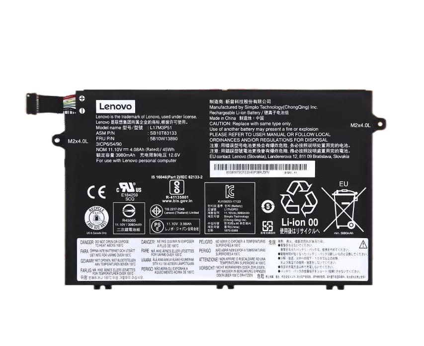 Original 4080mAh 45Wh Lenovo E41-55 83C1 Batterie Original 4080mAh 45Wh Lenovo E41-55 83C1 Batterie