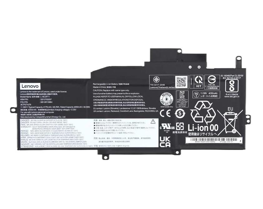 Original 4170mAh 48.2Wh Lenovo ThinkPad X1 Nano Gen 1-20UN000CCA Batterie Original 4170mAh 48.2Wh Lenovo ThinkPad X1 Nano Gen 1-20UN000CCA Batterie