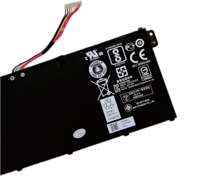 Original 4-Zellen 48Wh 3220mAh Acer AC14B3K Akku
