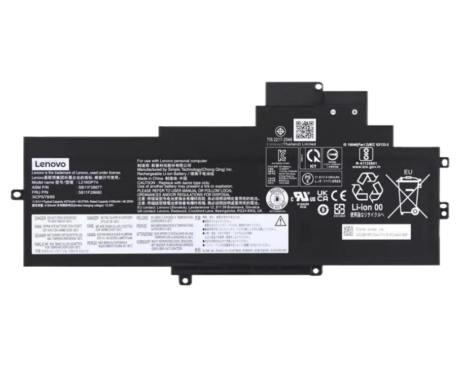 Original 4270mAh 49.57Wh Lenovo 5B11F28680 5B11F28682 Batterie Original 4270mAh 49.57Wh Lenovo 5B11F28680 5B11F28682 Batterie