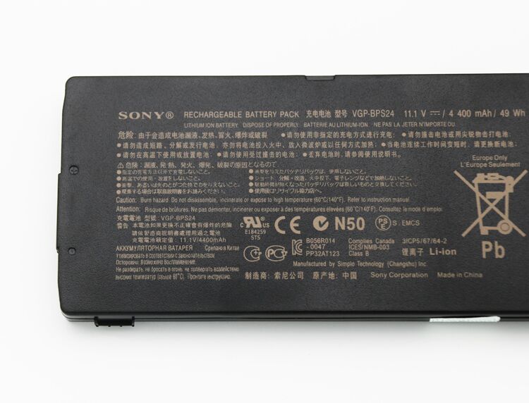 Original 4400mAh 49Wh Akku für Sony PCG-41215T