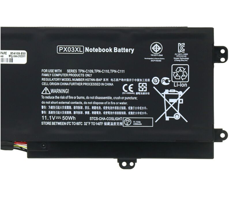 4350mAh 50Wh Akku Für HP Envy 14T-K000