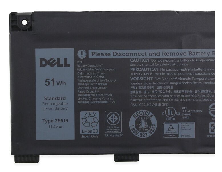 Original 51Wh 4255mAh Akku für Dell G5 5500