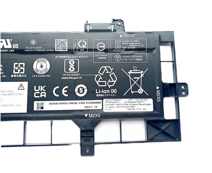 Original 52.5Wh Akku für Lenovo 5B10W51870 SB10W51971