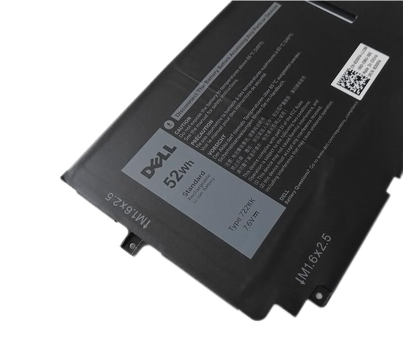 Original 6500mAh 52Wh Akku für Dell 2XXFW FP86V WN0N0