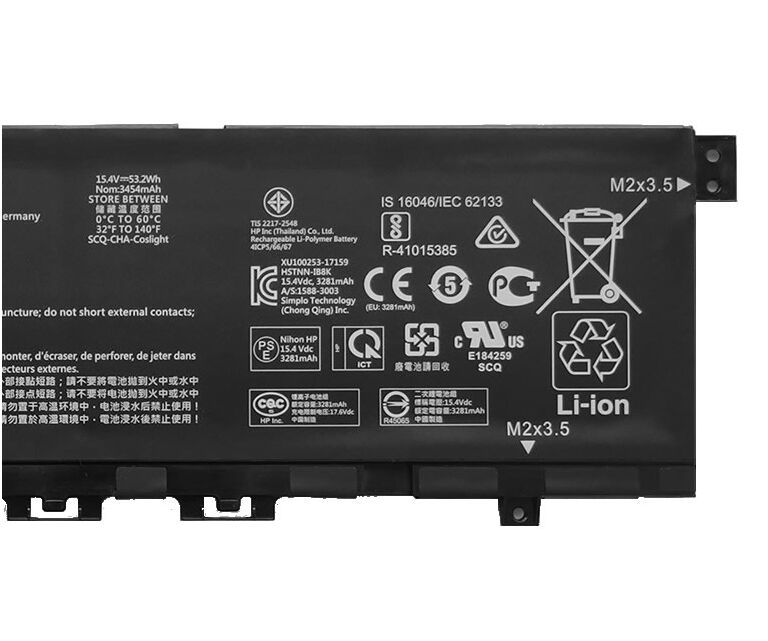 Original 3454mAh 53.2Wh Akku für HP Envy 13-ah0000ne 13-ah0042tx 13-ah0006nv