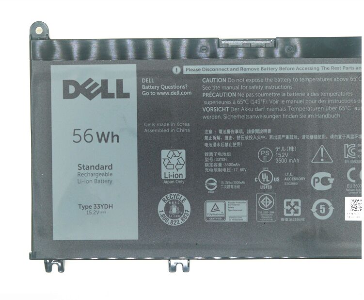 Original 3500mAh 56Wh Akku Für Dell 33YDH