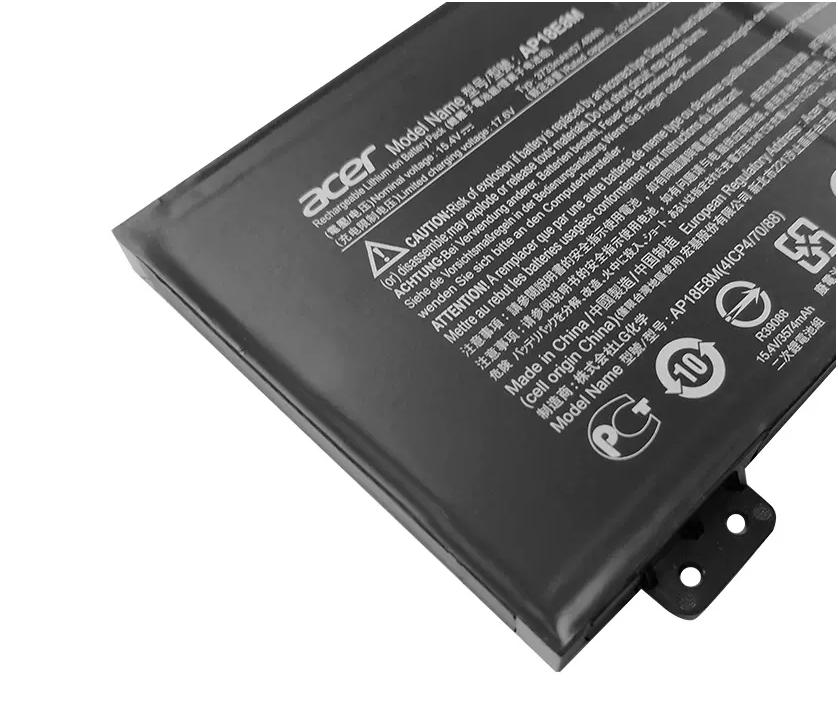 Original 3733mAh 57.48Wh Acer 4ICP4/69/90 AP18E7M Akku