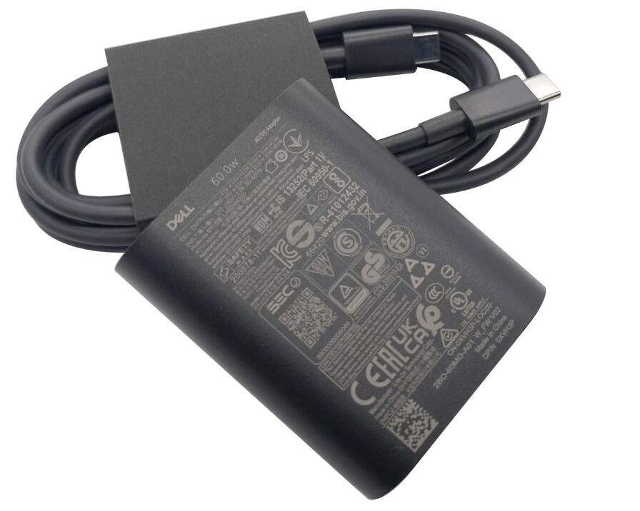 Original 60W USB-C Dell LA60NM200 Netzteil + Frei Ladekabel