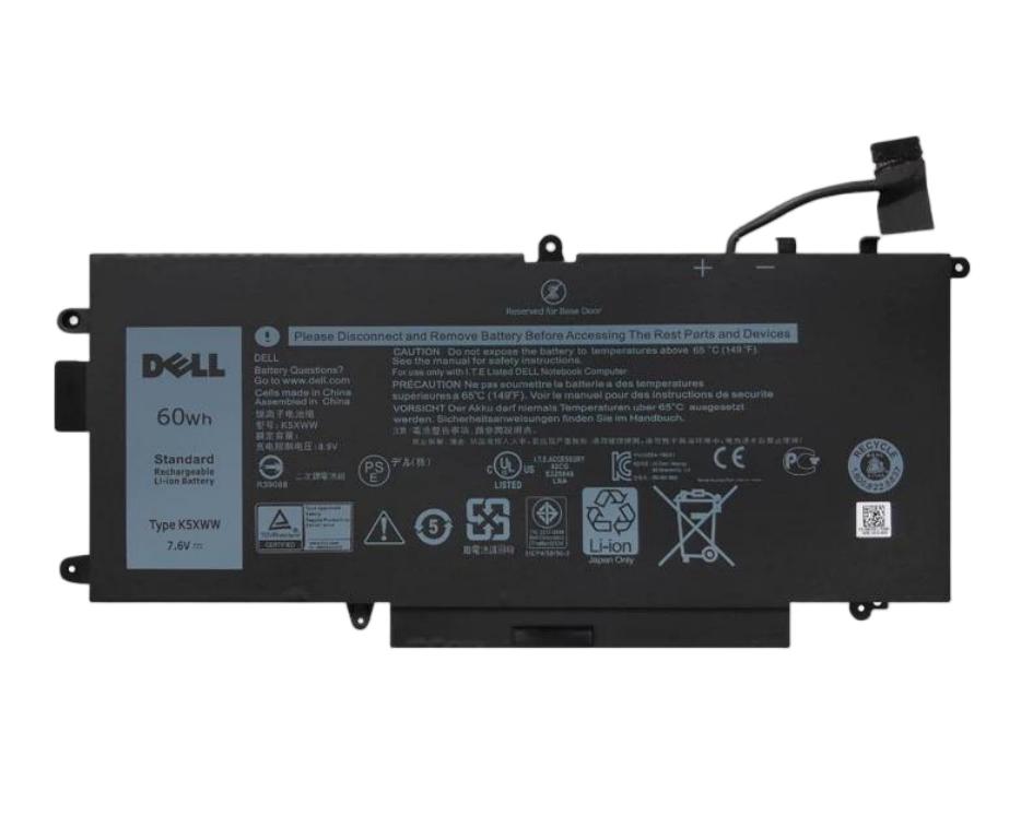 Original 7890mAh 60Wh Dell 0K5XWW 2ICP4/58/90-2 451-BBZC Batterie Original 7890mAh 60Wh Dell 0K5XWW 2ICP4/58/90-2 451-BBZC Batterie