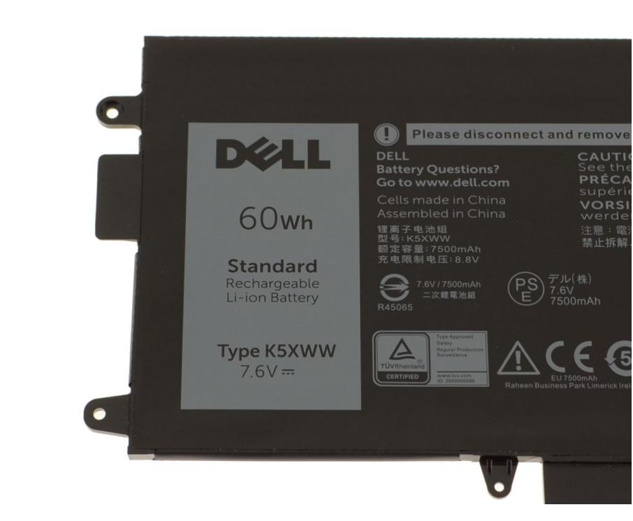 Original 7890mAh 60Wh Dell 3MVYT 6CYH6 Batterie