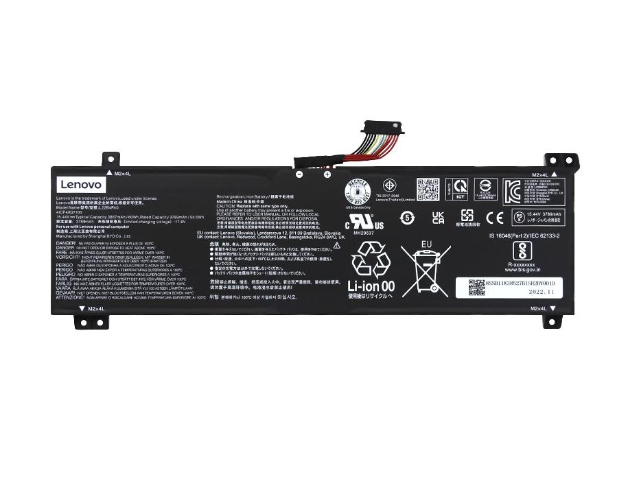 Original 3887mAh 60Wh Lenovo 5B11K38526 5B11K38528 5B11K38529 Batterie Original 3887mAh 60Wh Lenovo 5B11K38526 5B11K38528 5B11K38529 Batterie