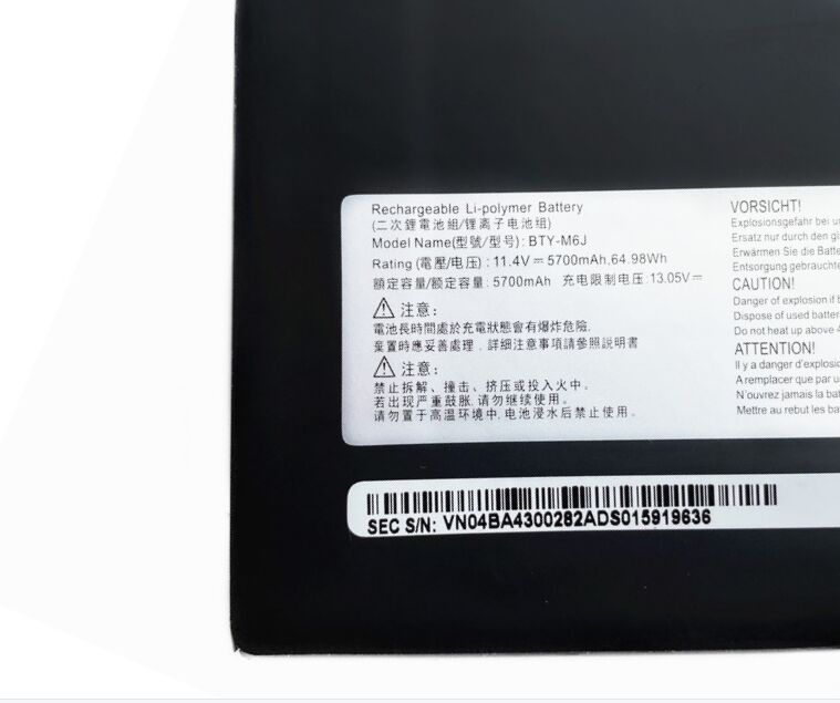 Original 5700mAh 64.98Wh Akku für MSI GS63 8RD