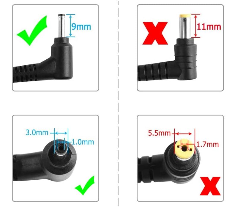 Original 19V 3.42A 65W Chicony A11-065N1A Netzteil + Frei Ladekabel