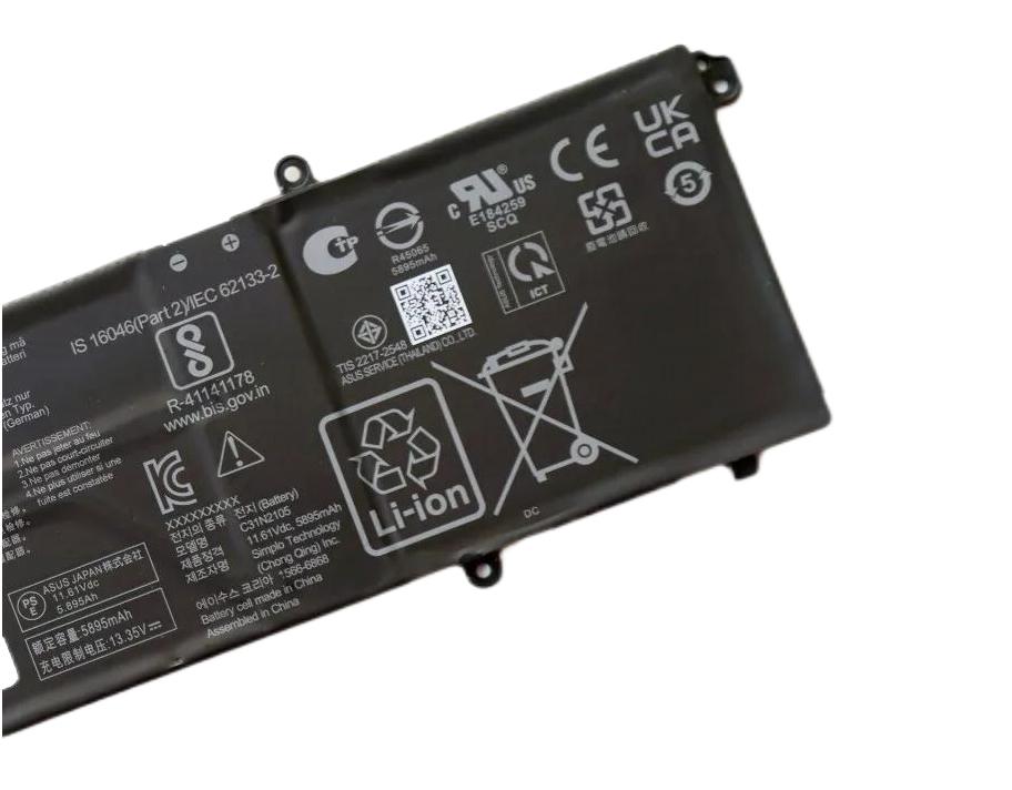 Original 6072mAh 70Wh Asus 0B200-04140000 Batterie