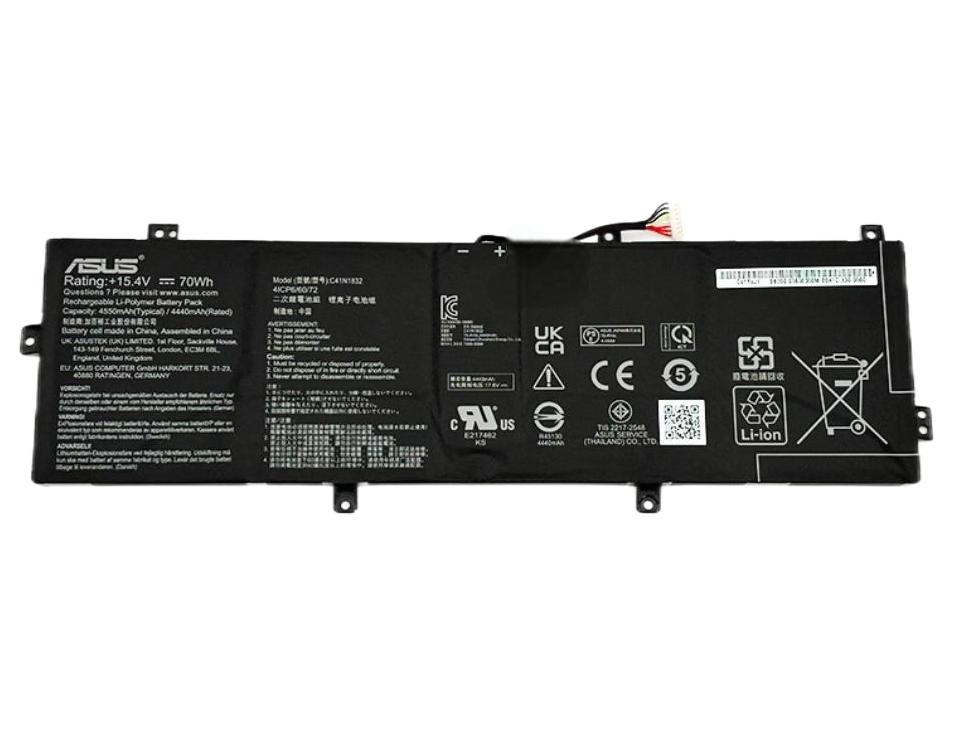 Original 4550mAh 70Wh Asus Pro P3540FA-BQ0144R Batterie
